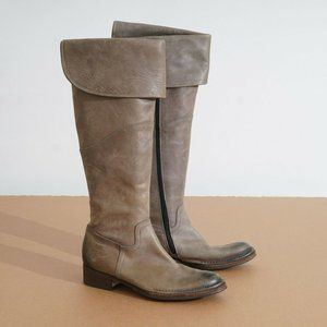 Alberto Fermani Women Tall Foldover Riding Boots 9